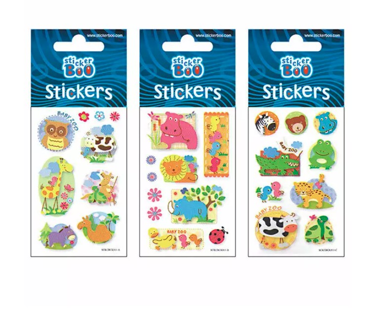 Naklejki 66x180 S-Boo Silv. Animals 2 382533 Starpak